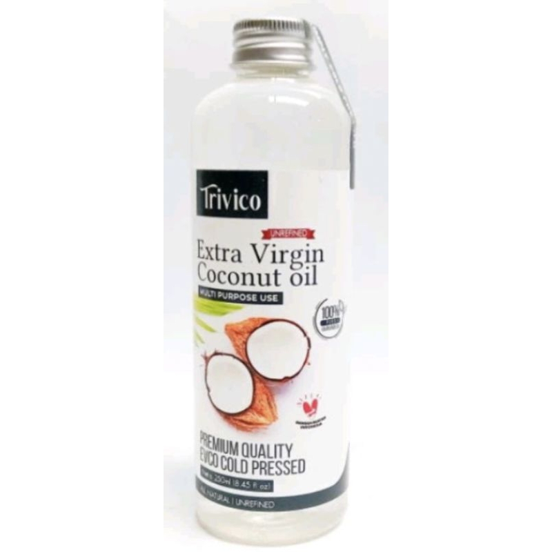 

TRIVICO extra virgin coconut oil minyak kelapa murni organik 250 ml (bisa untuk detox)