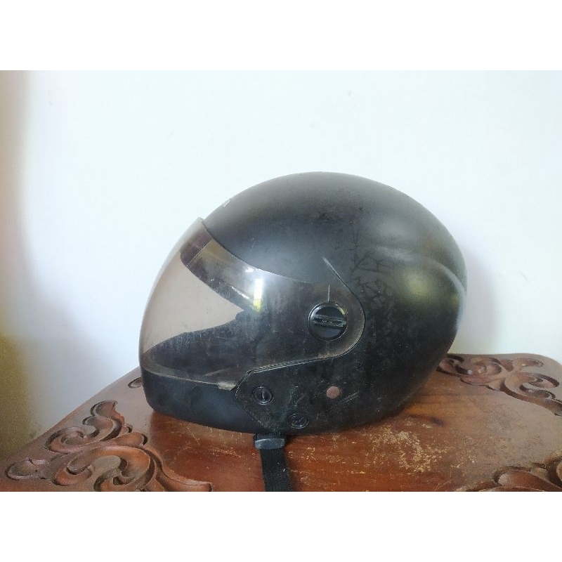helm fullface honda trx2 bekas original