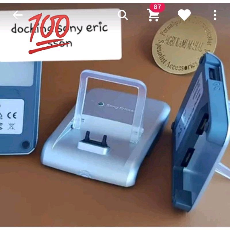 Stand Charger Docking Charger Sony Ericsson k530 k800 k750 k770 k800 k810 k850 s302 s312 s500 w200 t