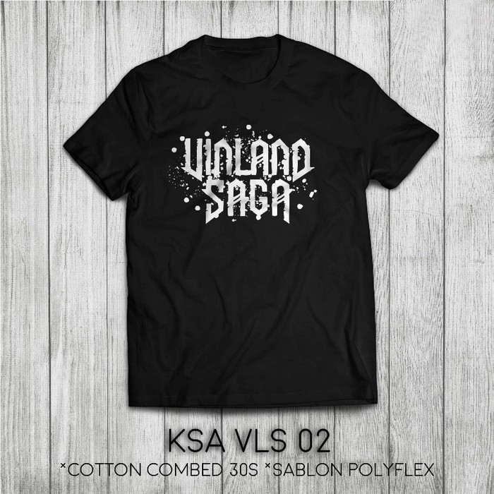 Kaos Anime Vinland Saga Custom Satuan