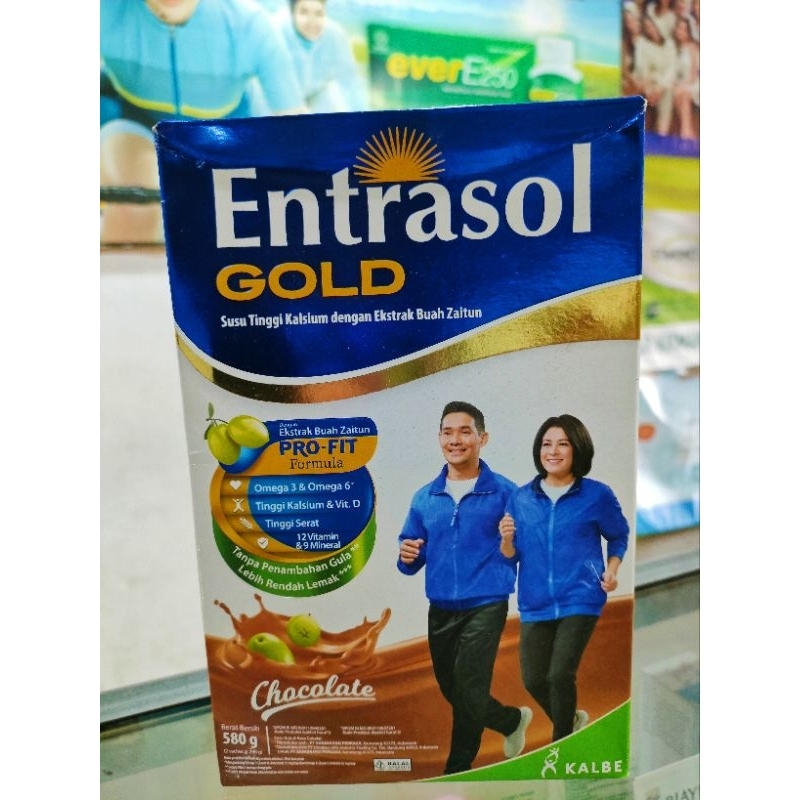 

ENTRASOL GOLD RASA COKELAT 580GRAM