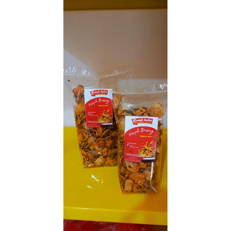 

Keripik Basreng Pedas Daun Jeruk Original 250gr 500gr 1kg