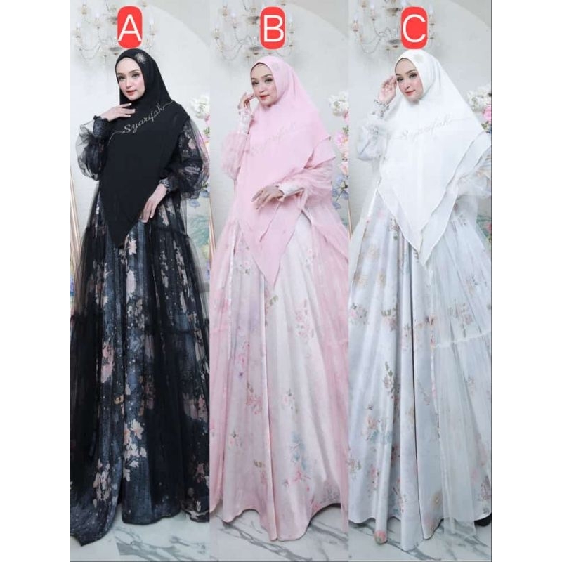 Shanum set syari original Gallery syarifah