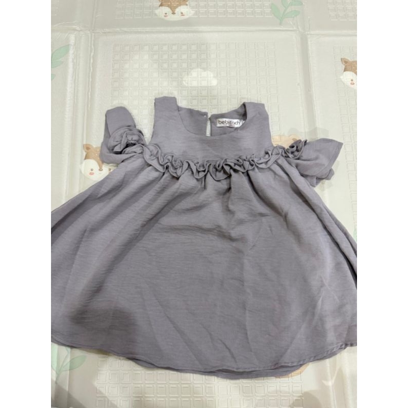 PRELOVED - Dress Ungu tua