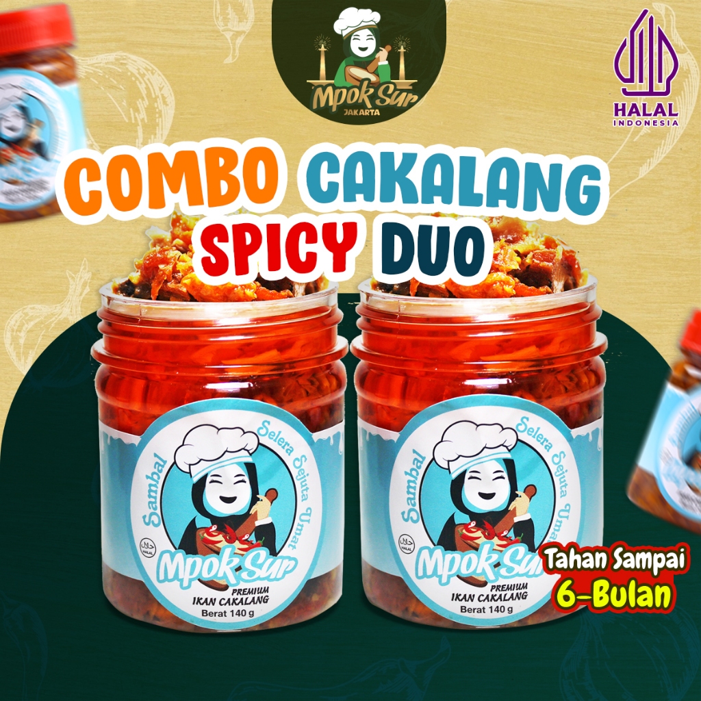 

Mpok Sur - Cakalang Spicy Duo Sambal Cakalang Isi 2