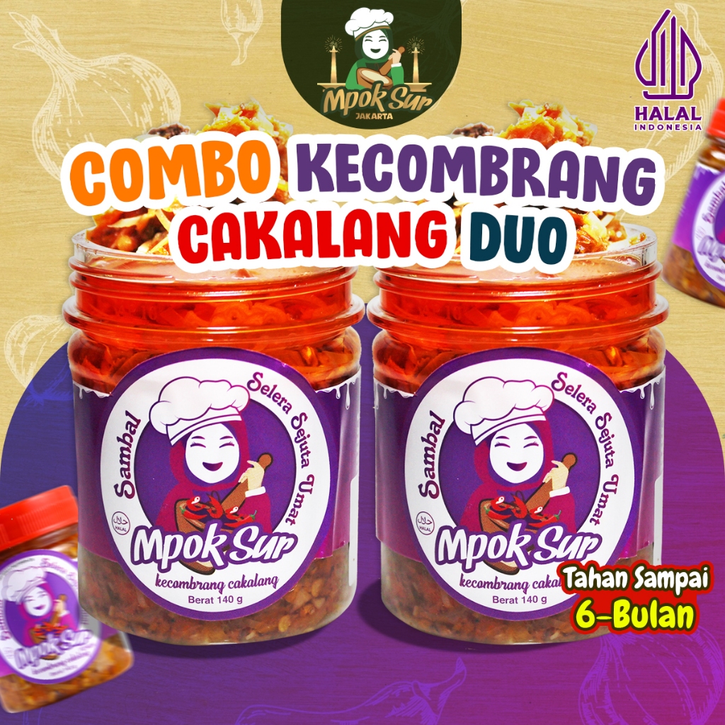 

Mpok Sur - Kecombrang Cakalang Duo Sambal Kecombrang Cakalang Isi 2