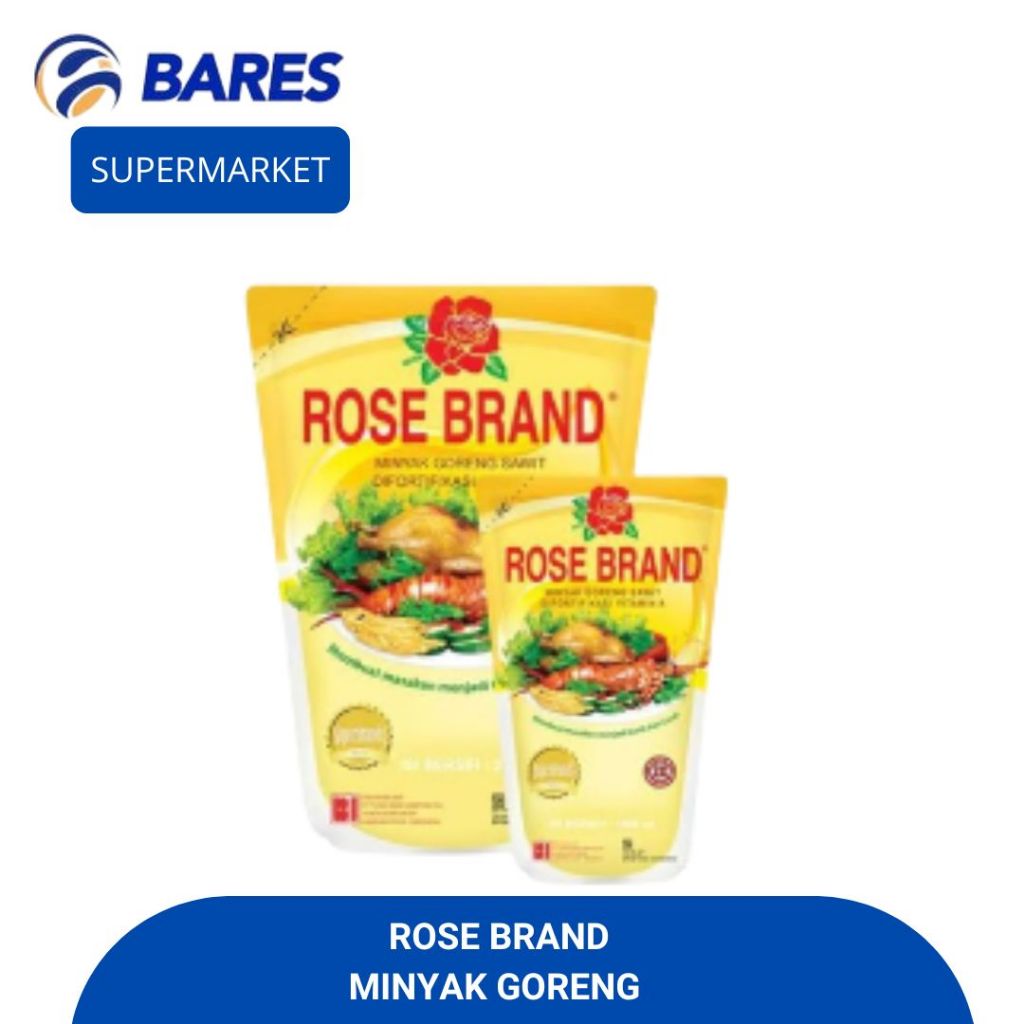 

Rose Brand Minyak Goreng Kemasan 2liter & 1Liter | Pouch | Murah