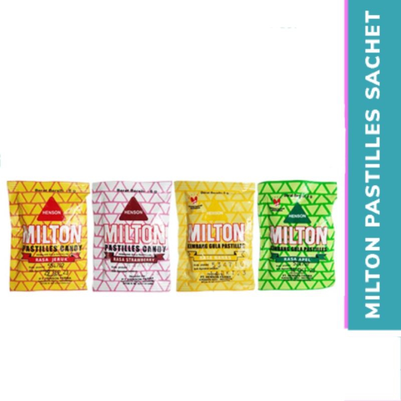 

Permen Milton Pastilles Candy Sachet 4 Rasa