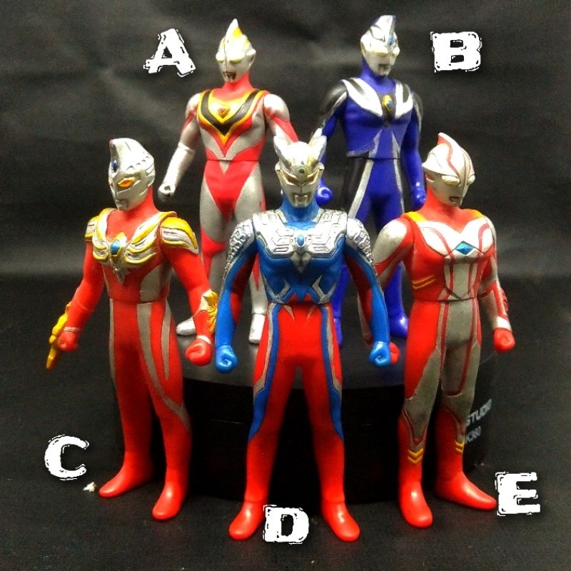 Mini UHS Ultraman Gaia Agul Max Zero Mebius Harga Satuan Bandai 12cm