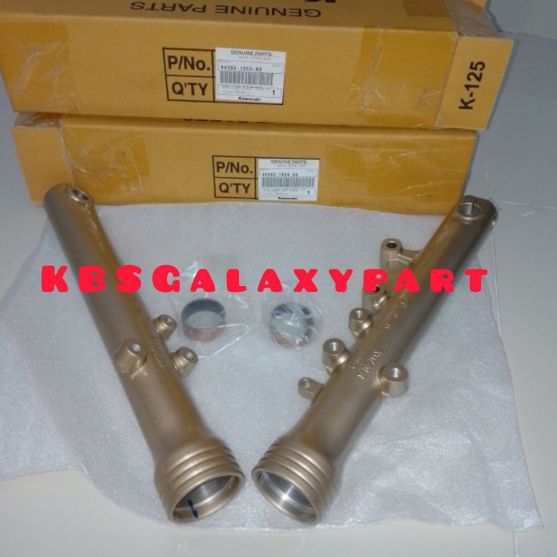 tabung bottom akok shock sok depan gold Ninja 150 RR original