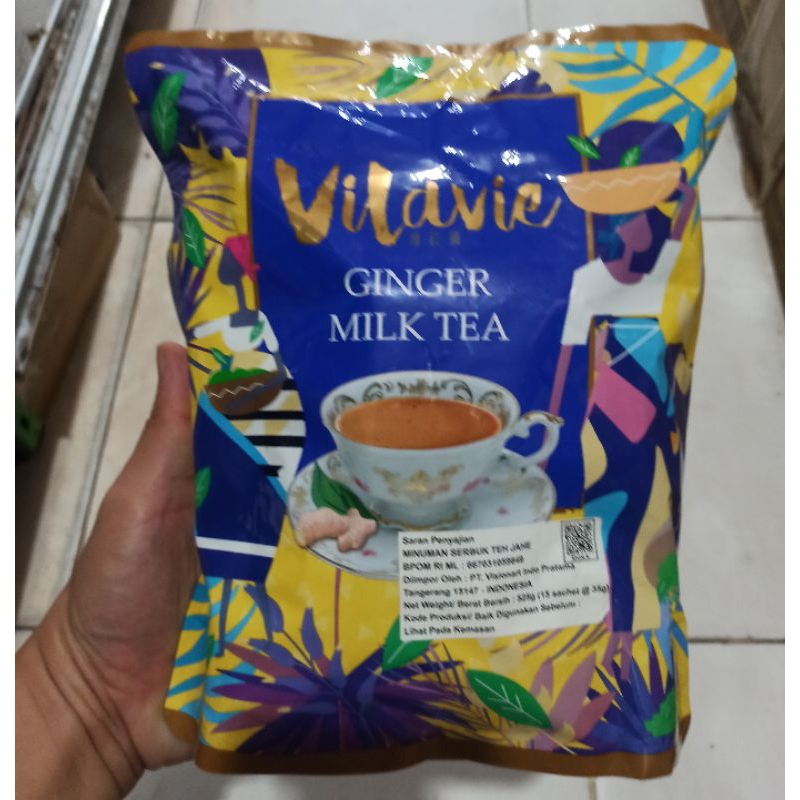 

Vilavie Ginger Milk Tea Instant 15s/ Minuman Teh Jahe Sachet 15s