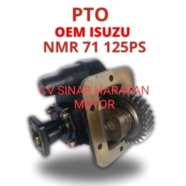 PTO MYY6S MANUAL POWER TAKE OFF 125 PS ISUZU NMR 71 PTO 6 SPEED