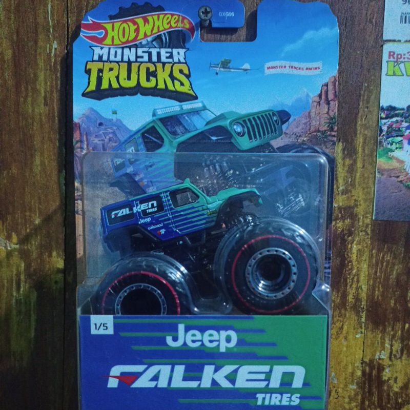 Hot Wheels Monster Truck JEEP FALKEN
