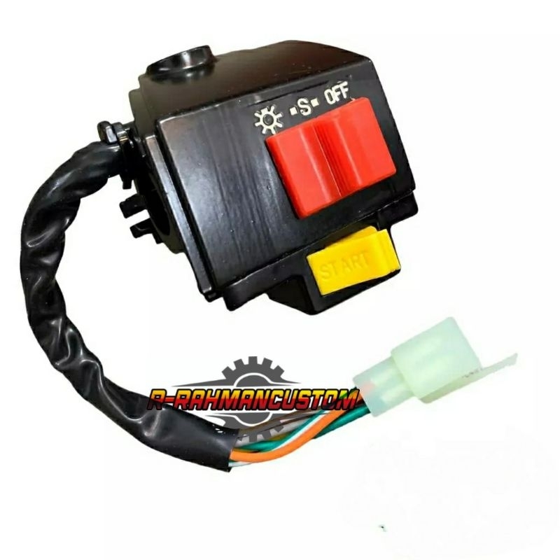 SAKELAR SAKLAR HOLDER KANAN SUZUKI RC RC100 RC 100 BRAVO HOLDER KANAN RC BRAVO HOLDER RC KANAN HOLDE
