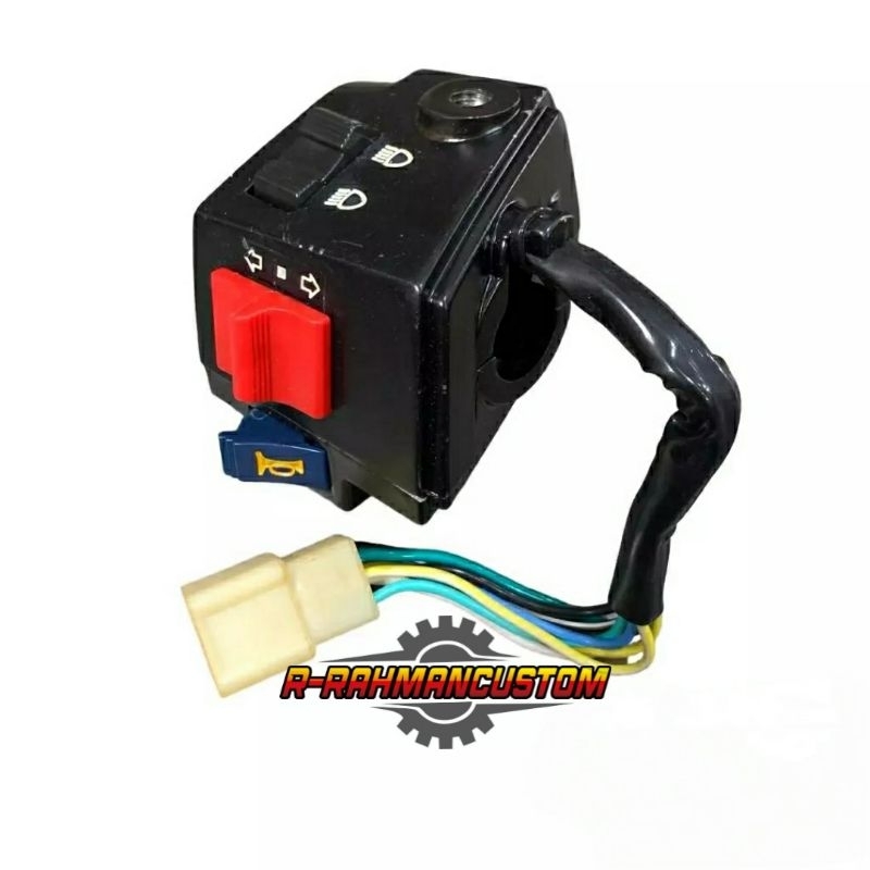 SAKLAR SAKELAR HOLDER KIRI SUZUKI RC 100 RC100 BRAVO SAKLAR HOLDER KIRI RC100 RC 100 BRAVO HOLDER RC