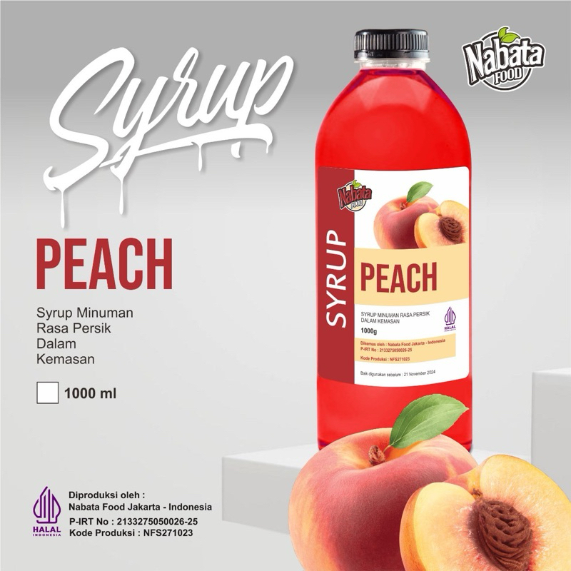 

Sirup Nabata Peach