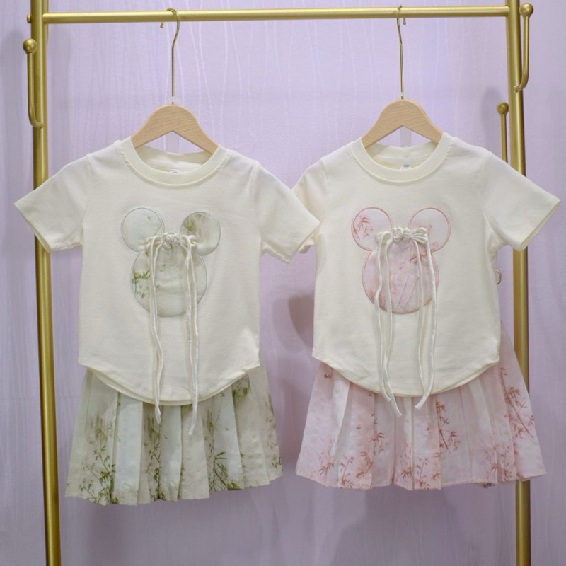 setelan rok import anak perempuan 2-8 tahun / setelan anak perempuan