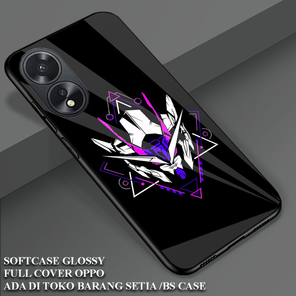 [ MK27 GUNDAM ] Case Glossy HD  OPPO (A16)(A17K)(A17)(A18)(A38 4G)(A58 4G)(A98 5G)(A1 5G)(A78 4G,5G)