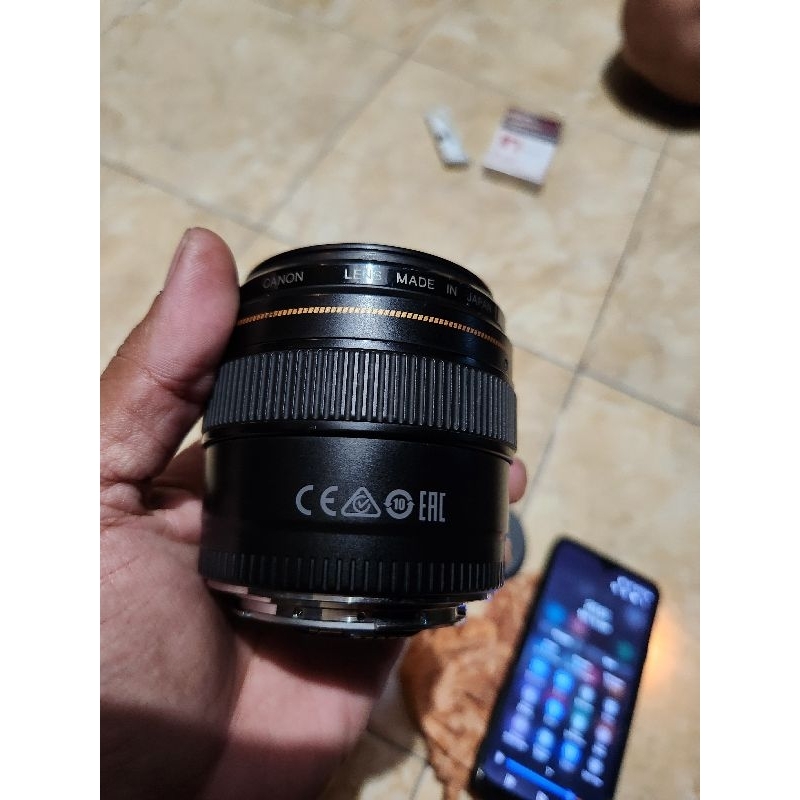 Lensa canon EF 85mm F1.8