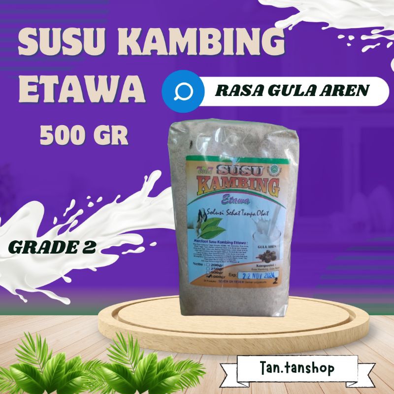 

SUSU KAMBING ETAWA RASA GULA AREN 500 GR