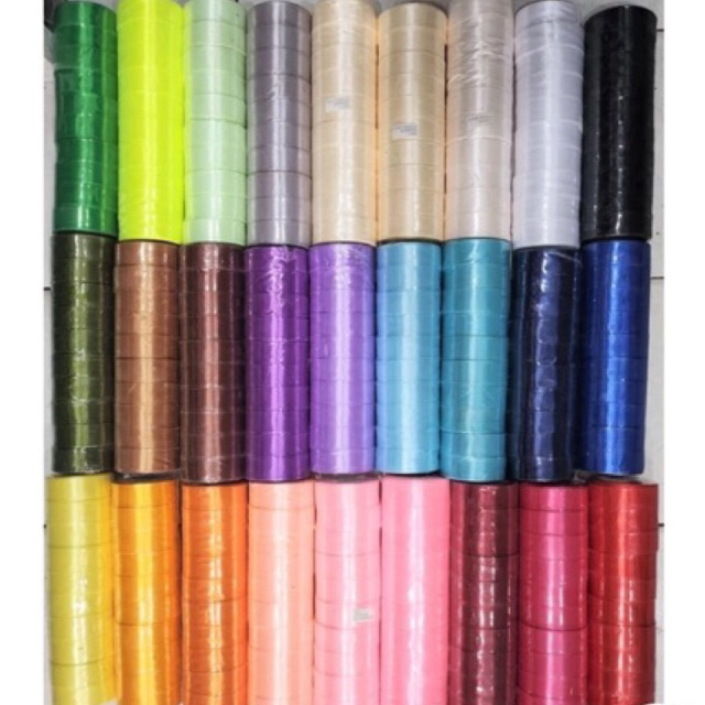 

[ 1 ROLL ] PITA SATIN LEBAR 2 CM 1 ROLL GULUNGAN