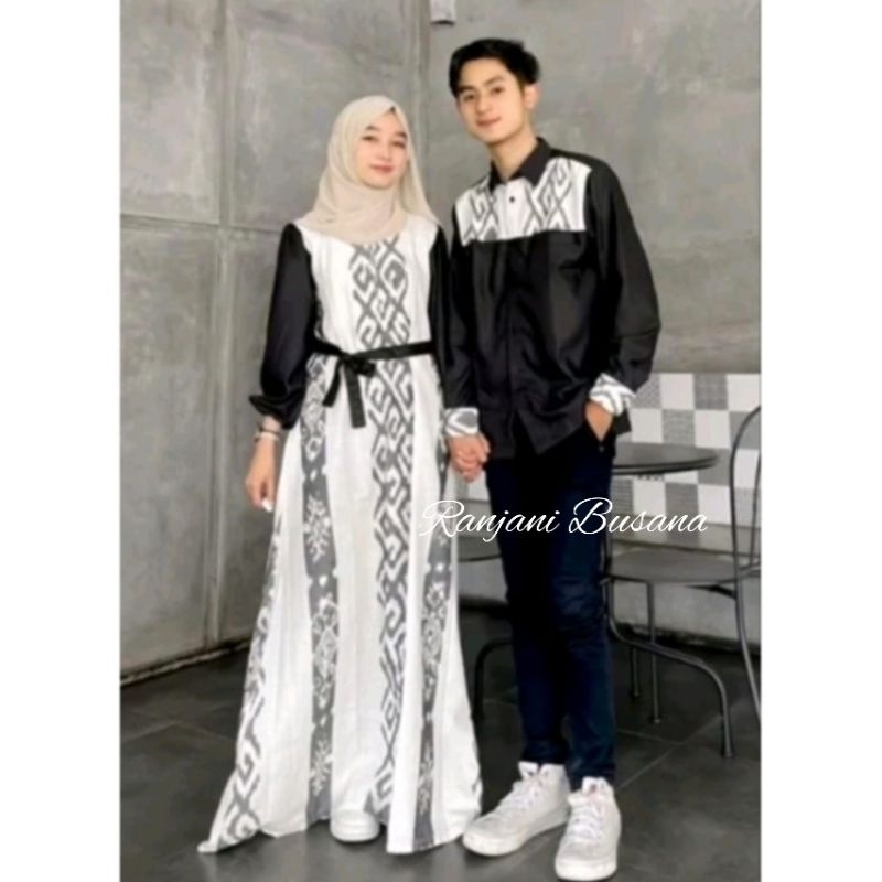COUPLE TENUN - SET COUPLE TENUN - BAJU TENUN COUPLE - COUPLE BATIK TENUN - COUPLE KONDANGA - RANIA G