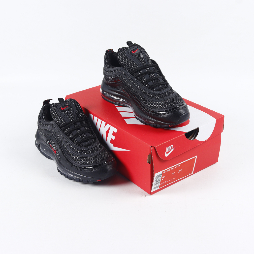 Nike Air Max 97 Black University Red Original BNIB