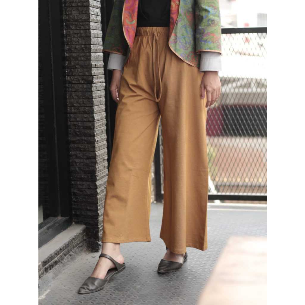 kulot denim wanita pinggang karet || denim || kulot denim || celana denim wanita kulot || kulot || d