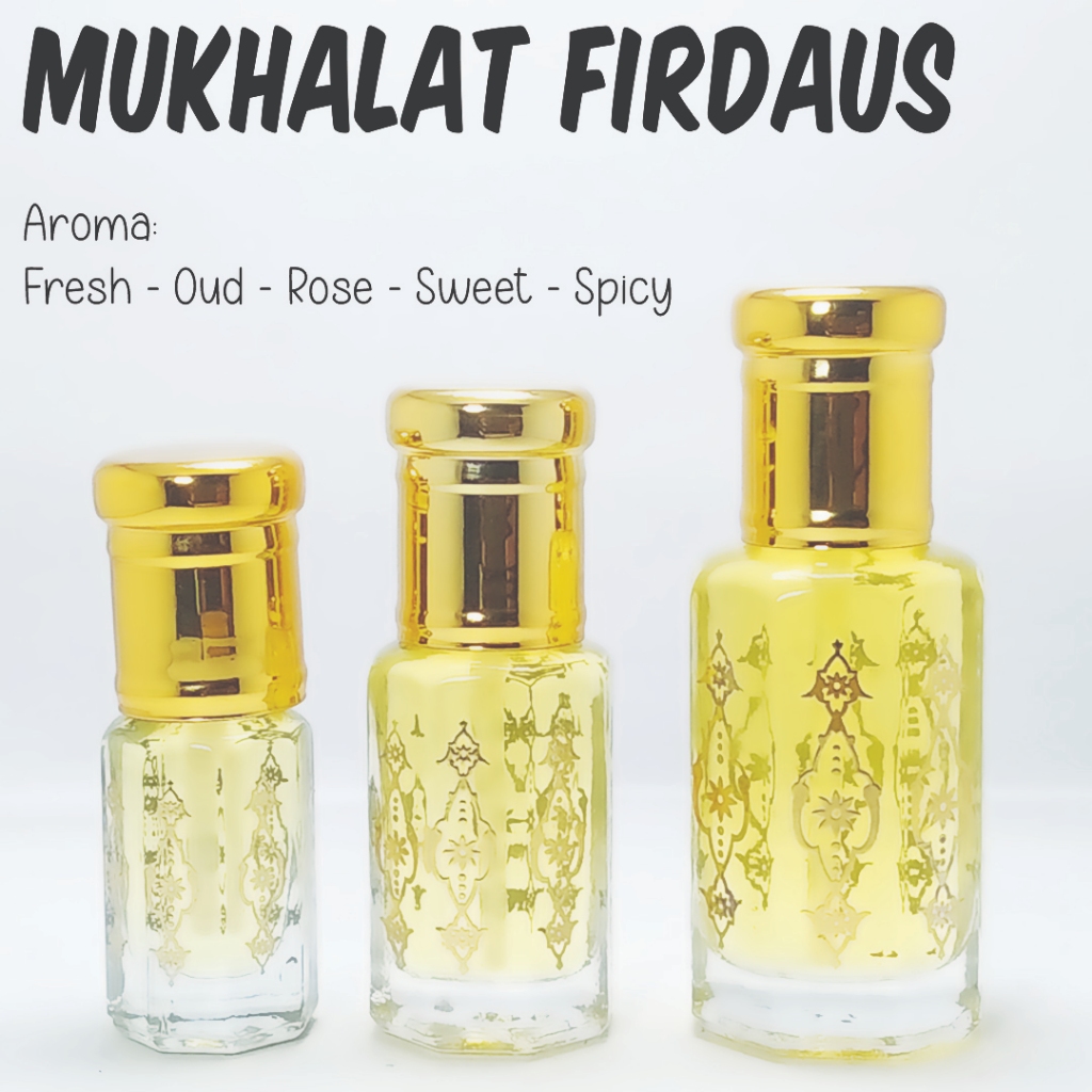Parfum Mukhalat Firdaus By Labor - Non Alkohol - 100% Original.
