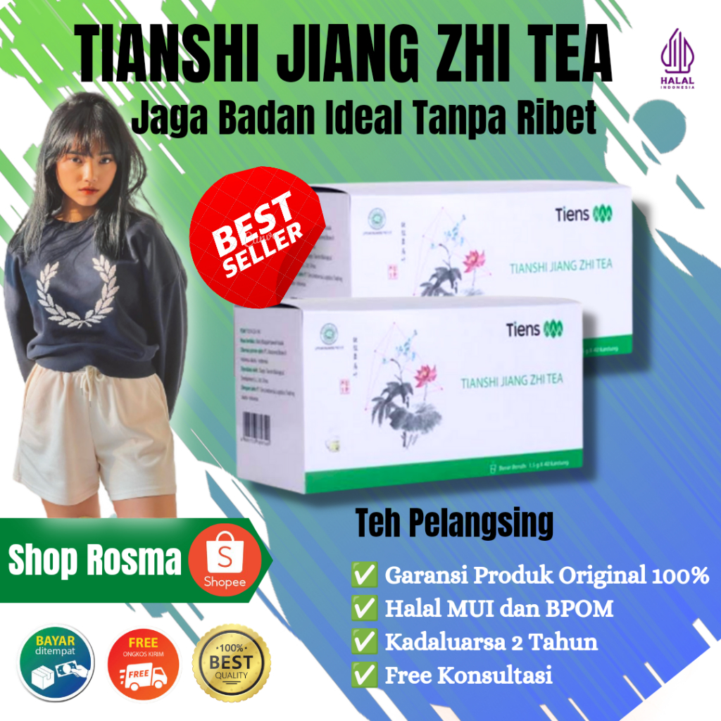 

Pelangsing Badan Jiang Zhi Tea Teh Pelangsing Detox Diet Detoksi Terbaik Dunia Original Segel