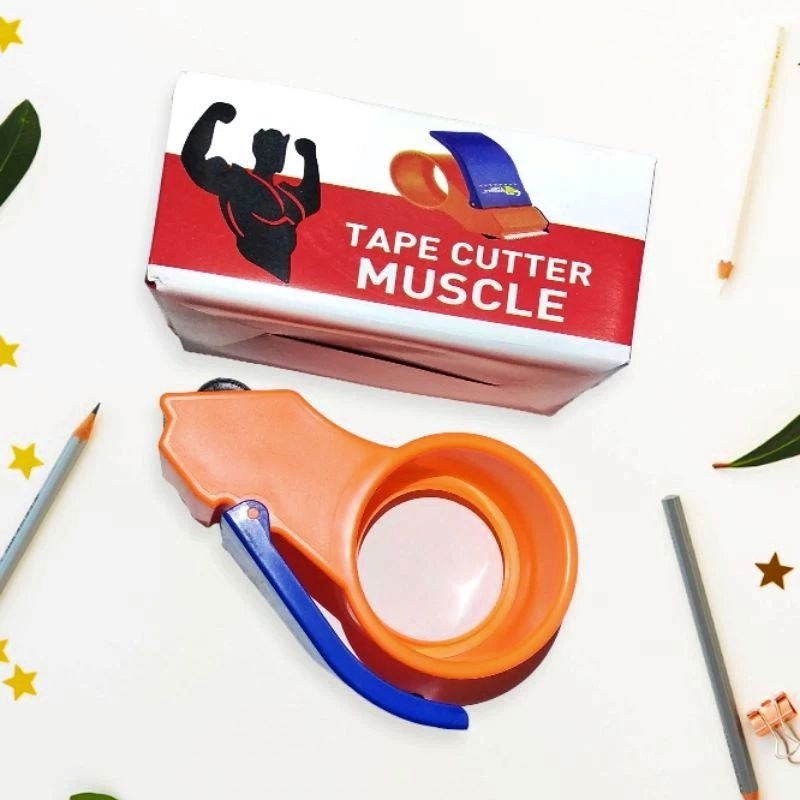

Tape cutter wadah isolasi / dispenser isolasi kuat tebal tidak mudah patah / dispenser tape terlaris termurah