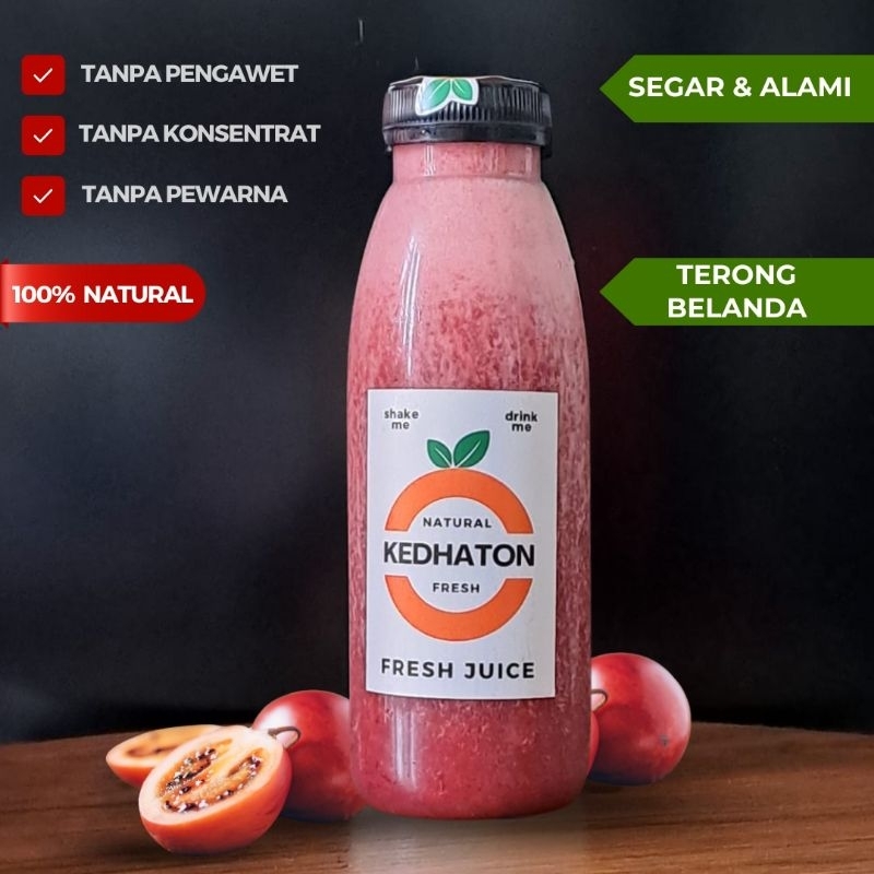 

Jus Terong Belanda - 100 % Alami & Segar - 350ml