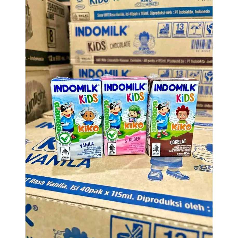 Susu Kotak Indomilk Kids