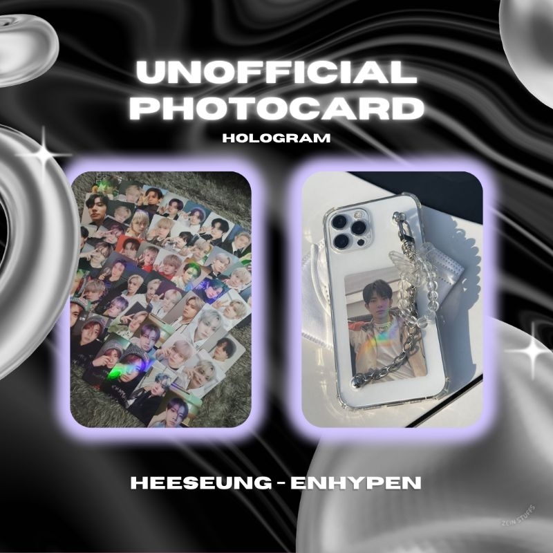 [READY STOCK] Satuan Unofficial Photocard Heeseung Enhypen