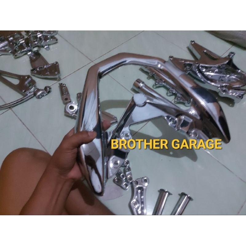BEHEL NMAX OLD CHROME ASLI ORIGINAL/TIANG GAWANG NMAX OLD CHROME ASLI ORIGINAL/