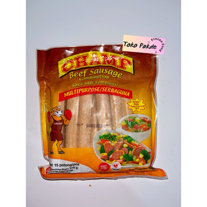 

Champ Sosis Sapi / Beef Sausage 375gr (15 potong)