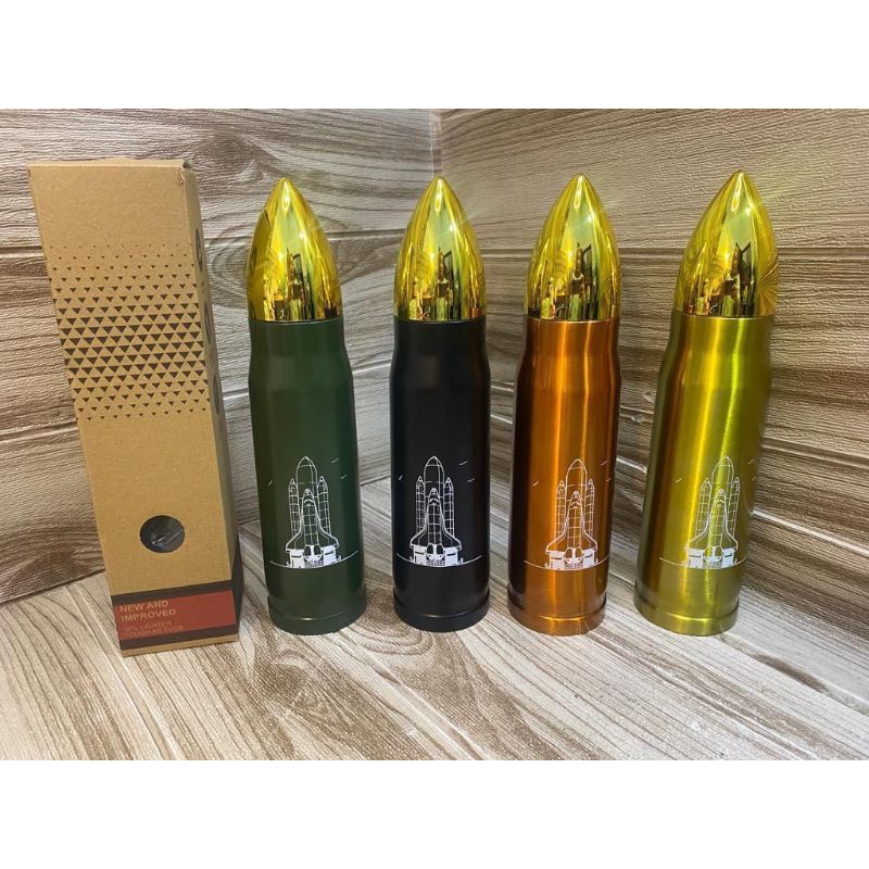 Termos Peluru / Termos Stainless Steel Model Peluru 500ml