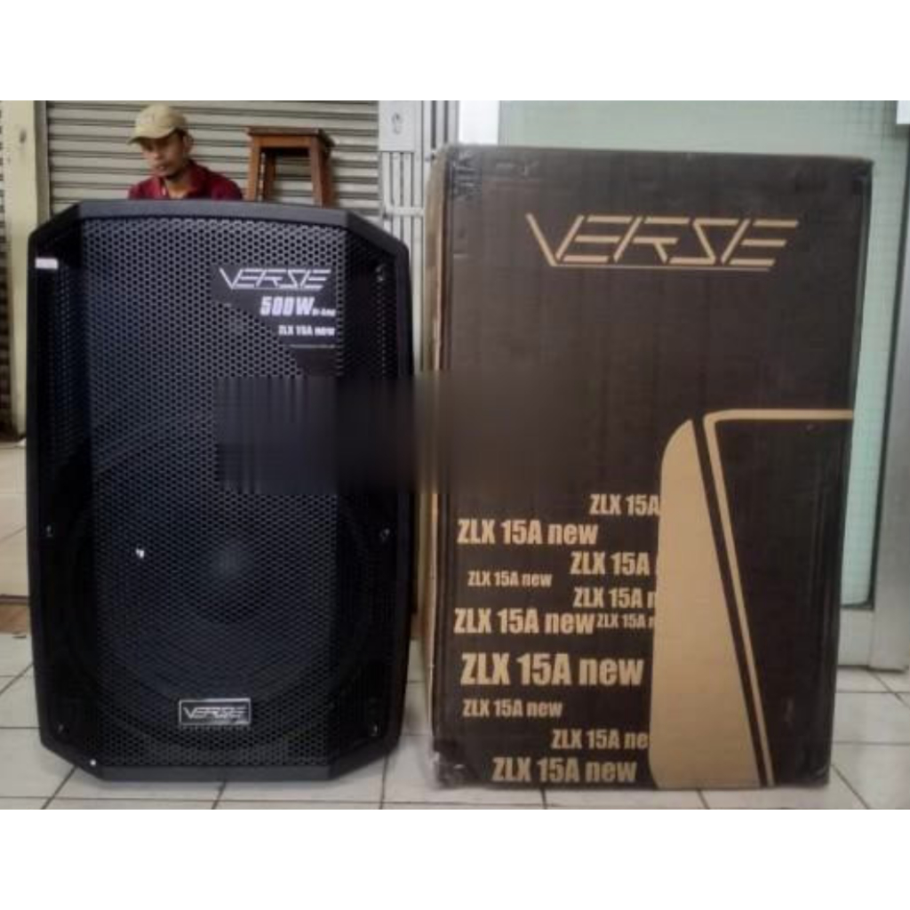 (JUAL 2 BUAH) SPEAKER AKTIF VERSE ZLX 15A / ZLX15A 15 INCH ORIGINAL VERSE