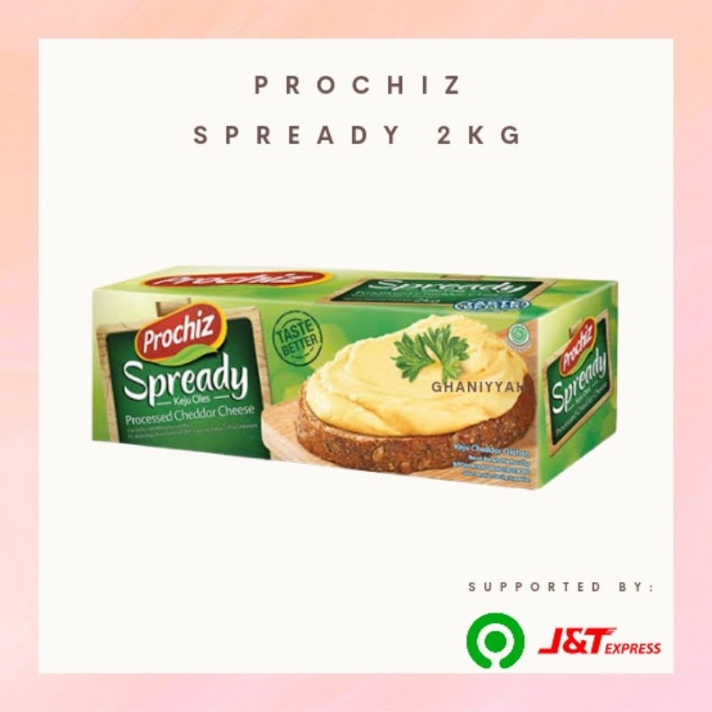 

Prochiz Spready 2kg / Keju Oles (gosend only)