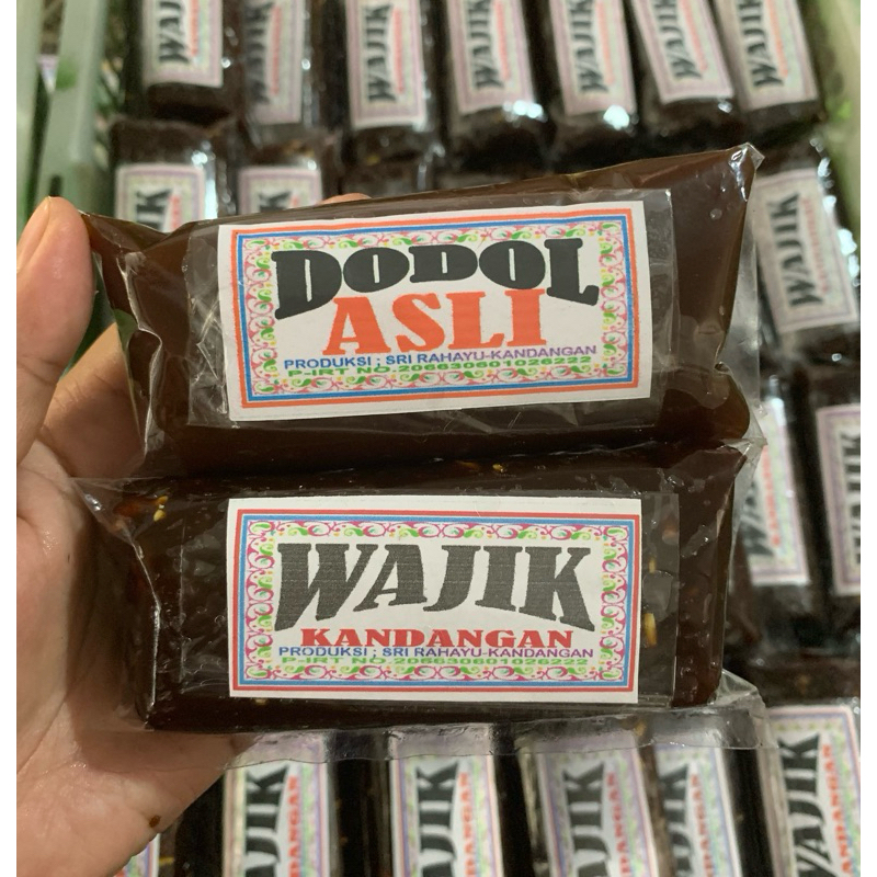 

(KEMASAN TEBAL) DODOL ASLI KANDANGAN “SRI RAHAYU”