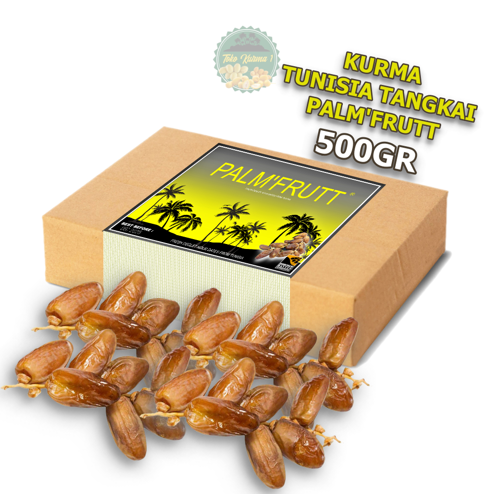 

Kurma Tangkai isi 500gr original AFIA DATES/kemasan dus ORIGINAL