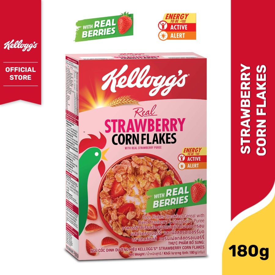 

KELLOGGS Fruit Strawberry CF Cereal 180 g