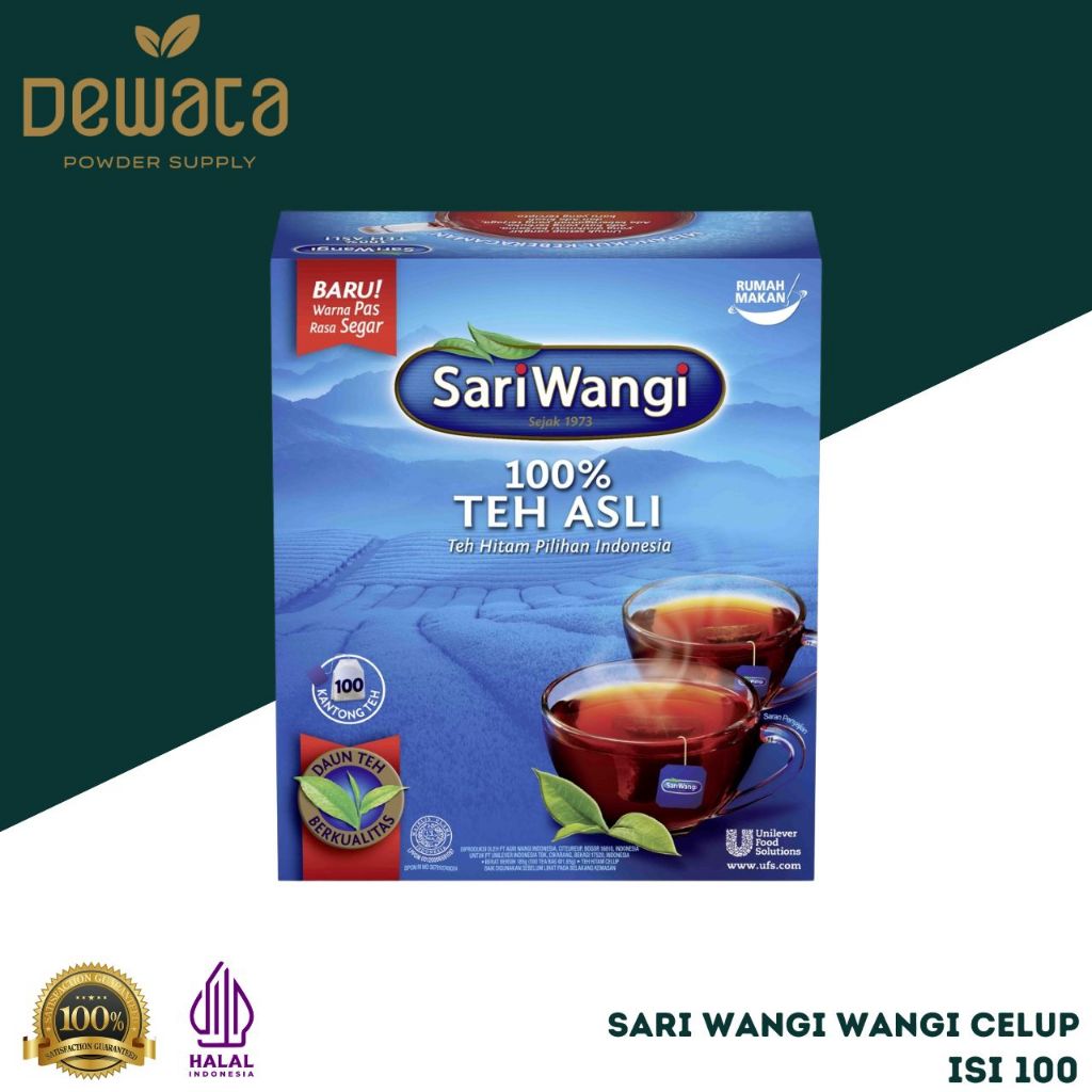 

Teh Sari Wangi Asli Tea Bag 100