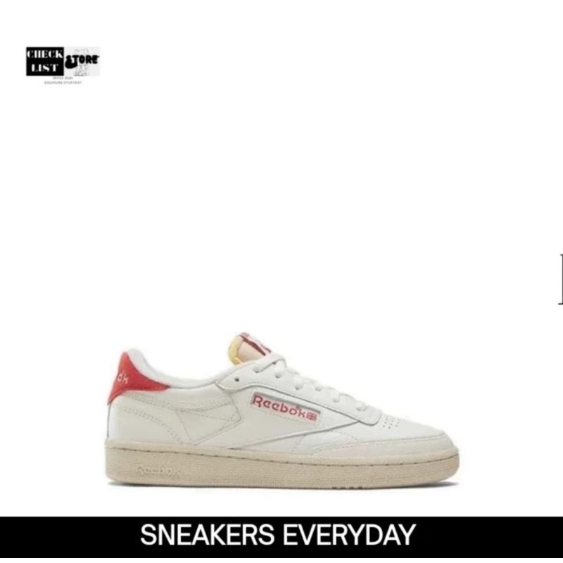 REEBOK CLUB C 85 VINTAGE ORIGINAL 100% (WOMEN) C00074233 BEIGE