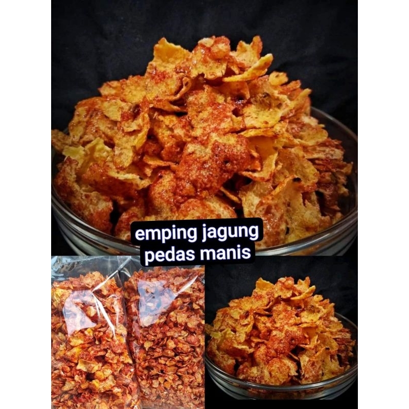 

KRIPIK EMPING JAGUNG PEDAS
