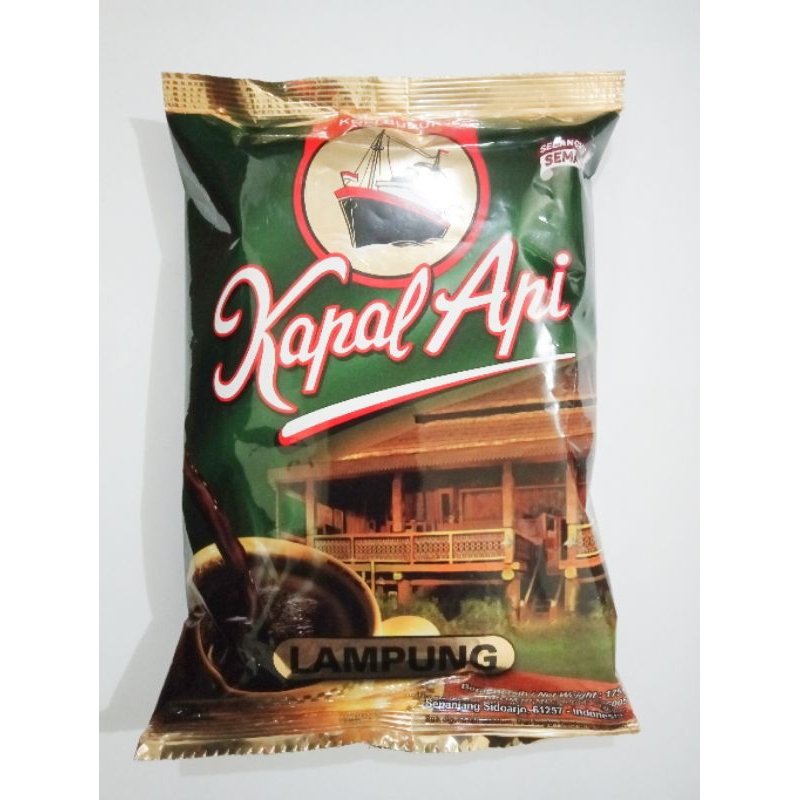 

kopi bubuk kapal api Lampung 175gr