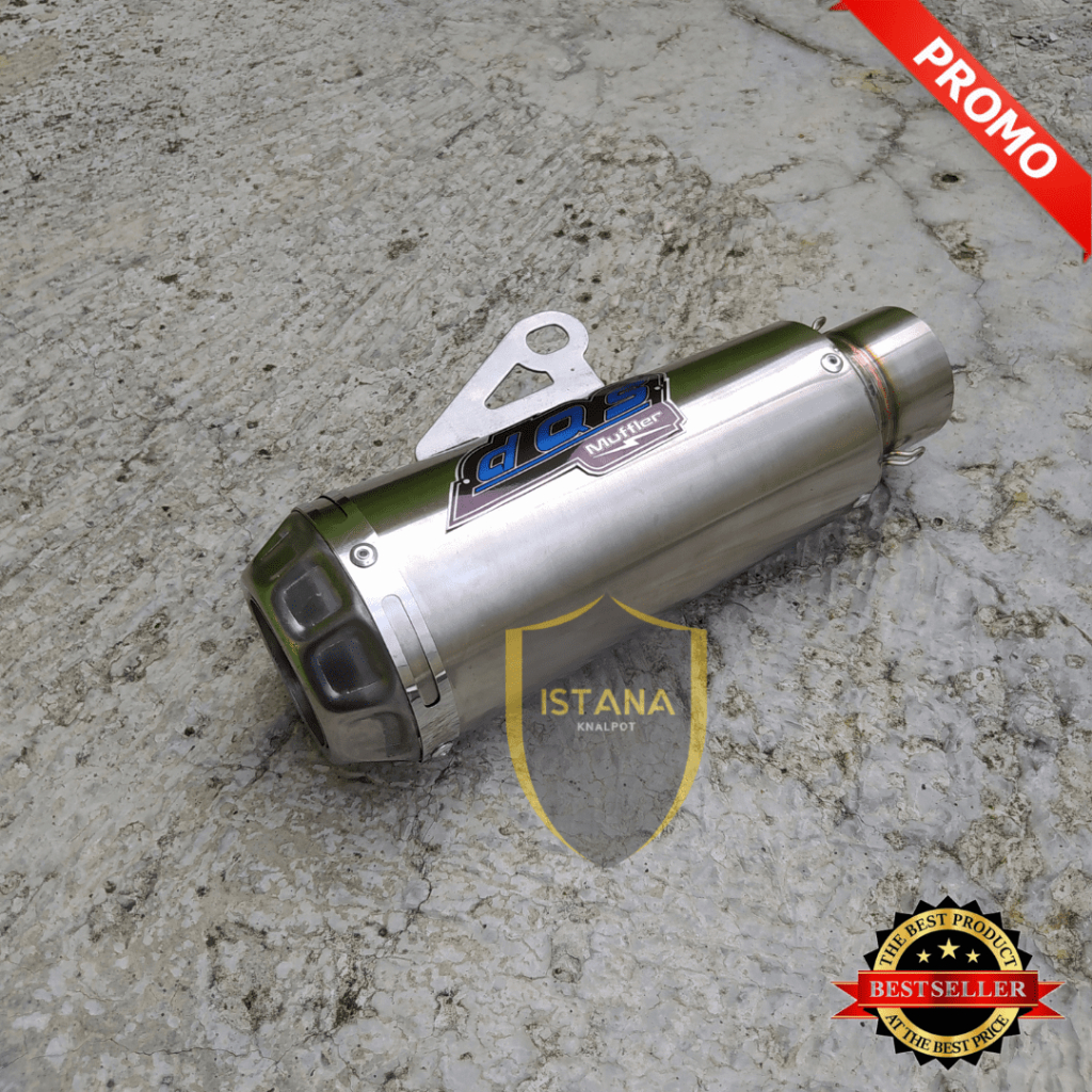 Knalpot Dos Muffler GTX PRO Silincer only Inlet 50 mm
