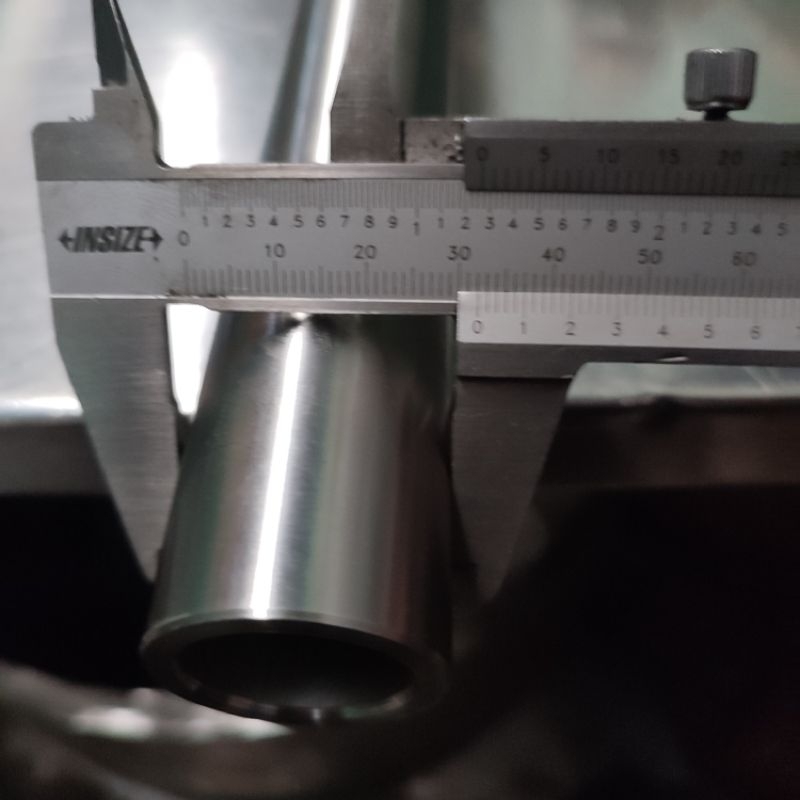 pipa stainless seamless 316L OD 32mm tebal 4mmx65cm