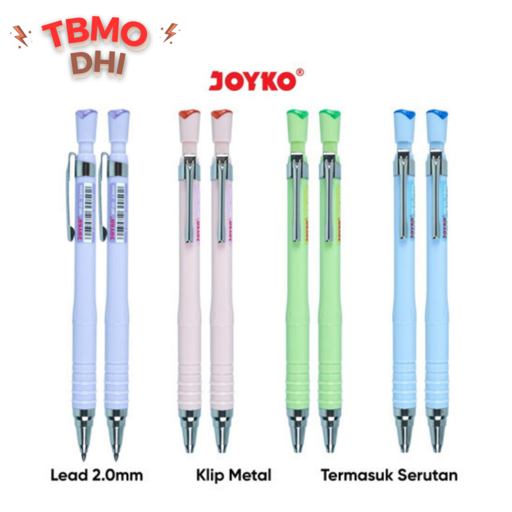 

Mechanical Pencil Pensil Mekanik Joyko MP-53 2.0 mm