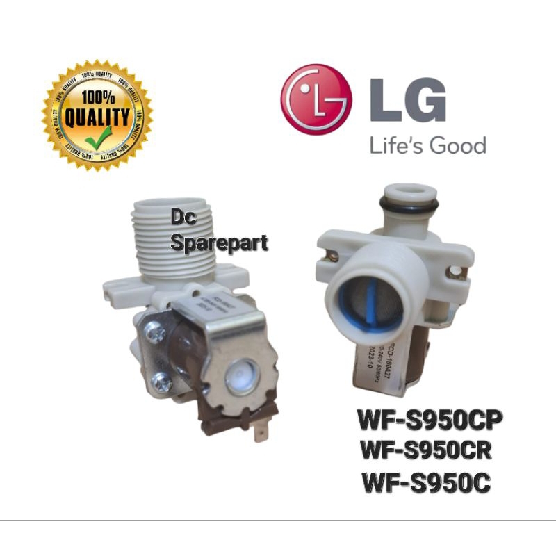 selenoid water inlet mesin cuci LG turbo drum 1 tabung type part WF-S950C WF-950CR QUALITY